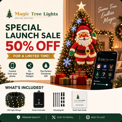 MagicTreeLights — Smart Animated Christmas Tree Lights