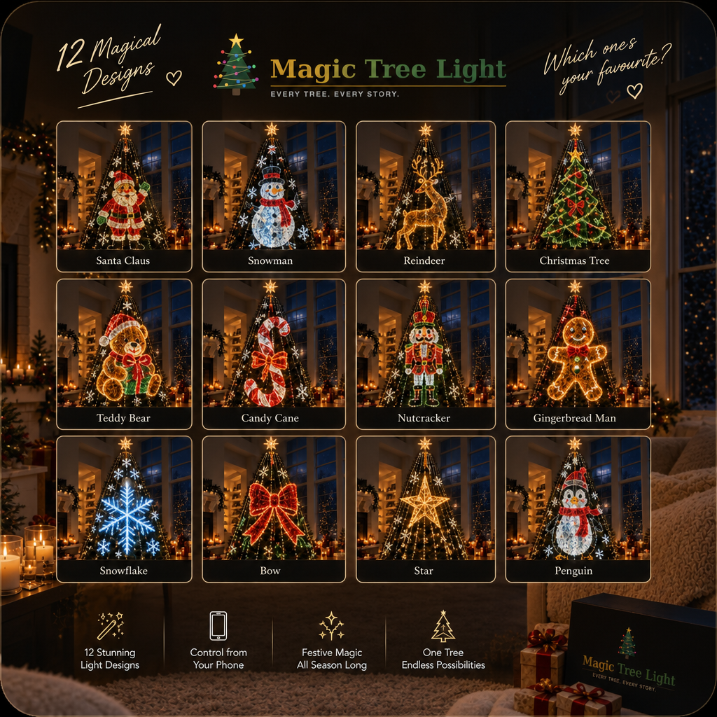 MagicTreeLights — Smart Animated Christmas Tree Lights